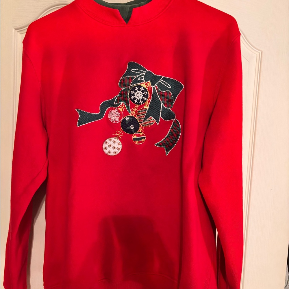 Vintage Baxter Wells Holiday Crewneck